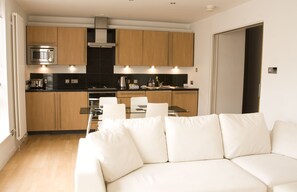 Living area - My-Exchange Apartments (Edinburgh)