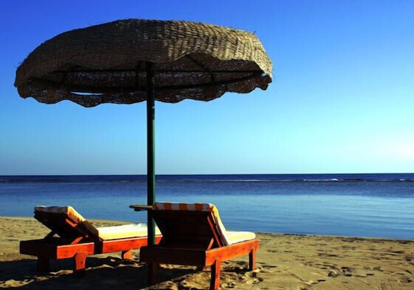 Plage, sable blanc, plongée sous-marine, snorkeling