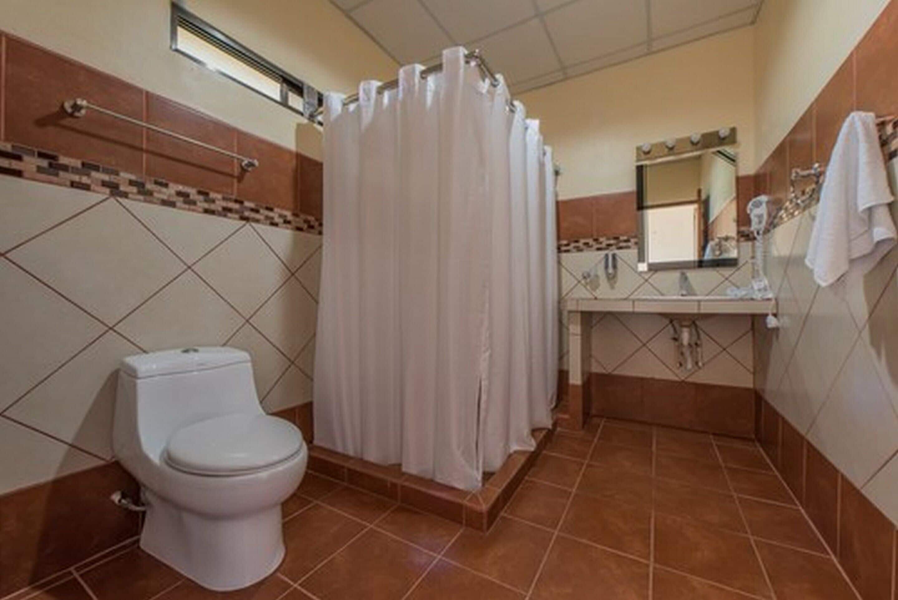 junior suite, 1 king bed | bathroom | shower, free toiletries, hair dryer, towels