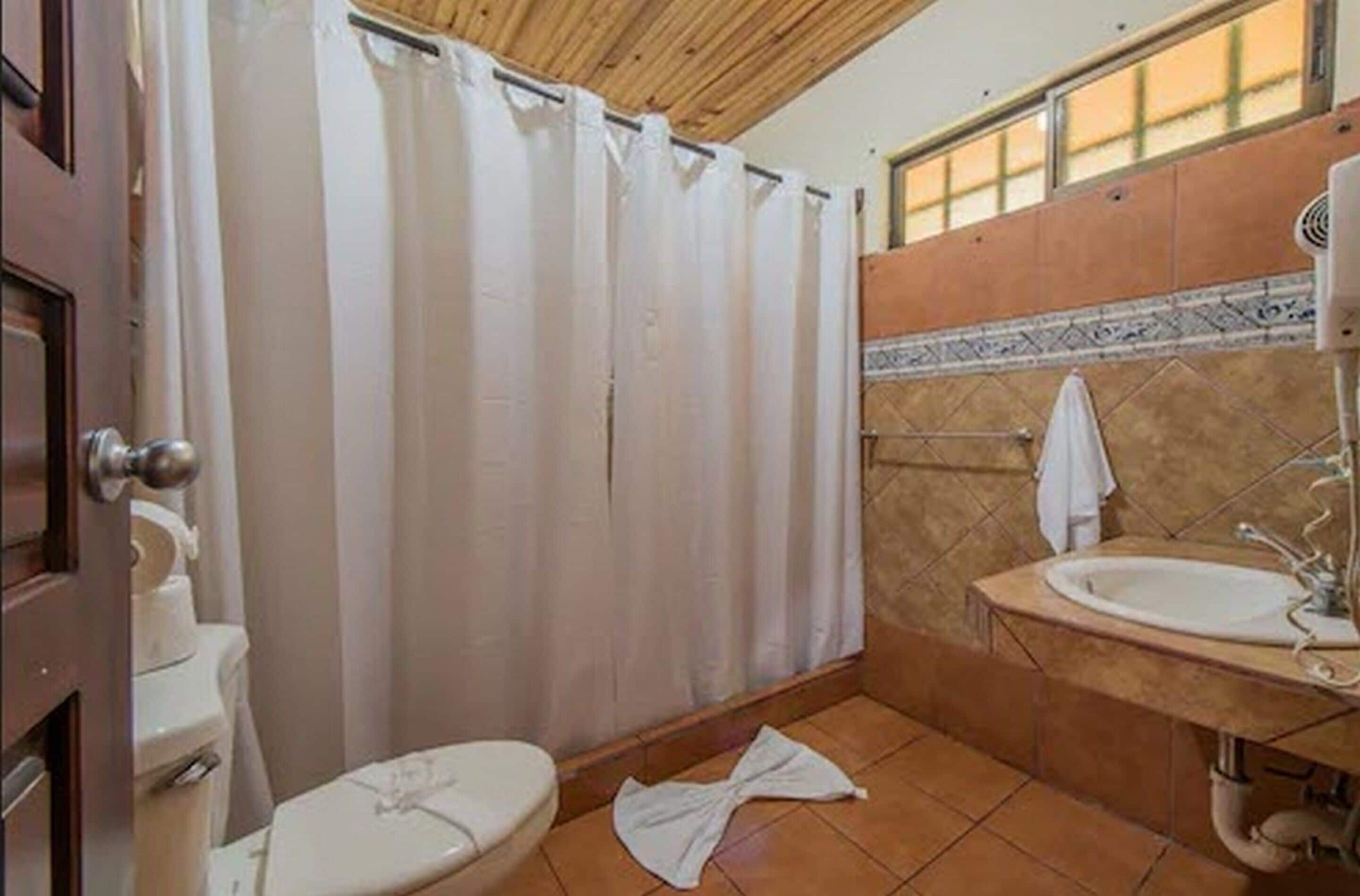 premium double or twin room, accessible | bathroom | shower, free toiletries, hair dryer, towels