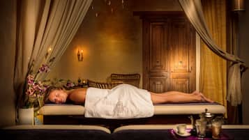 Steam room, Turkish bath/hammam, body treatments, body scrubs
