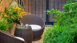 Premium Suite, 1 King Bed, Terrace, Garden View (Laawan) | View from room - Karawan Riad (Fes)