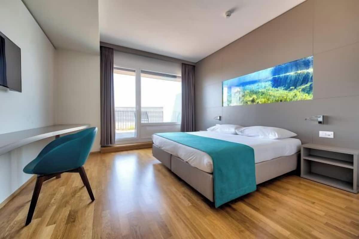 1 camera, biancheria da letto ipoallergenica, una cassaforte in camera