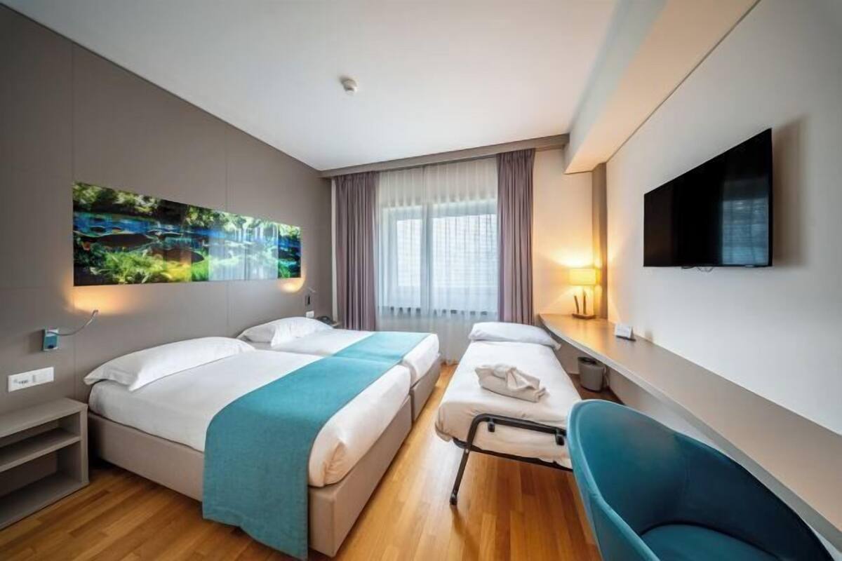 1 chambre, literie hypoallergénique, coffres-forts dans les chambres