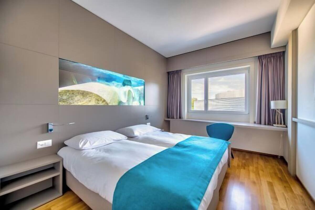 1 chambre, literie hypoallergénique, coffres-forts dans les chambres