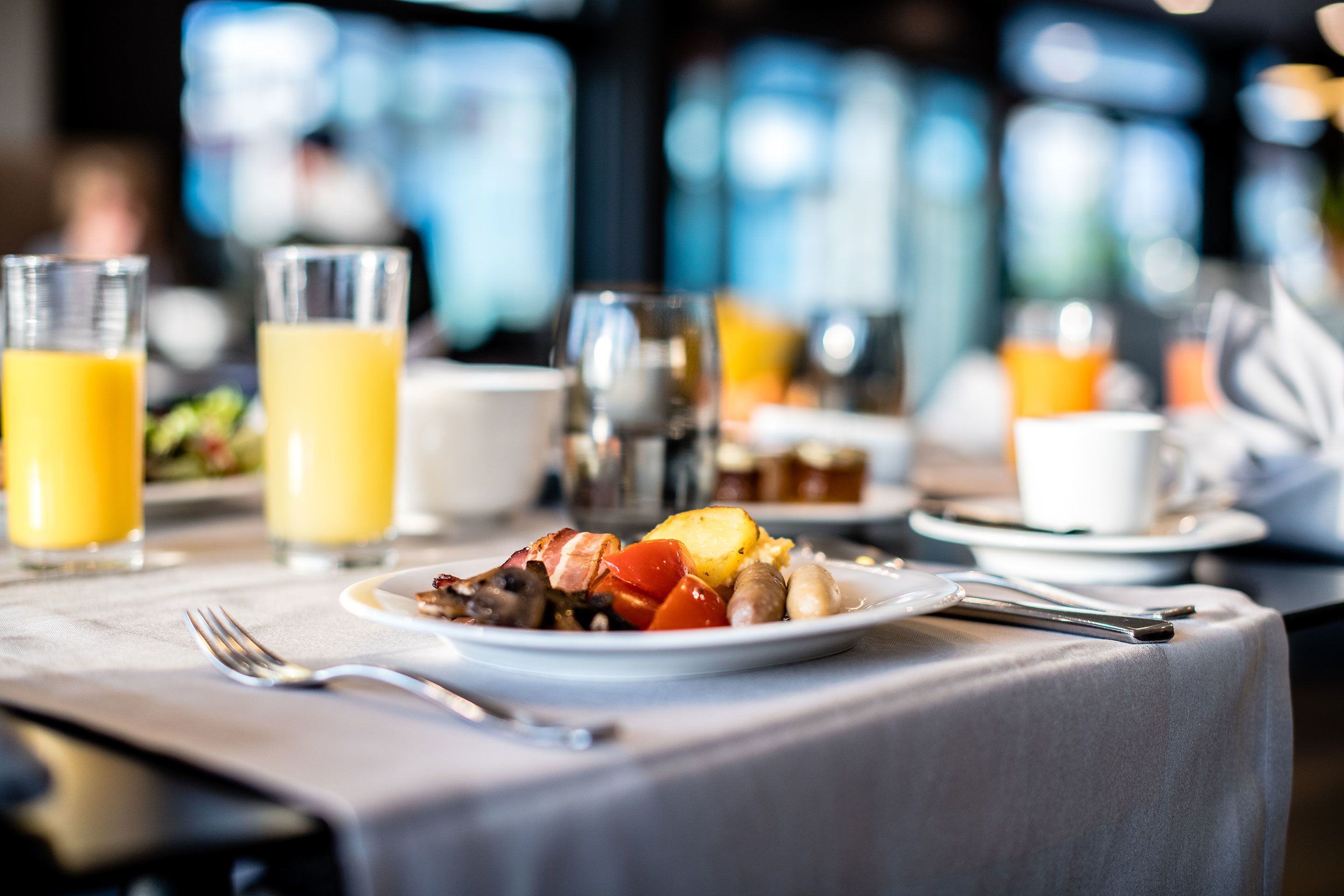 daily buffet breakfast (chf 24 per person)