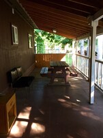 Cabaña, 3 habitaciones, cocina | Porche