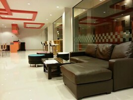 Sala de estar en el lobby