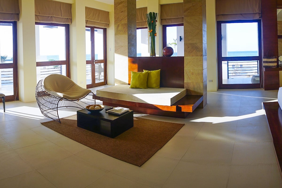 oceanview suite | premium bedding, down duvets, minibar, in-room safe