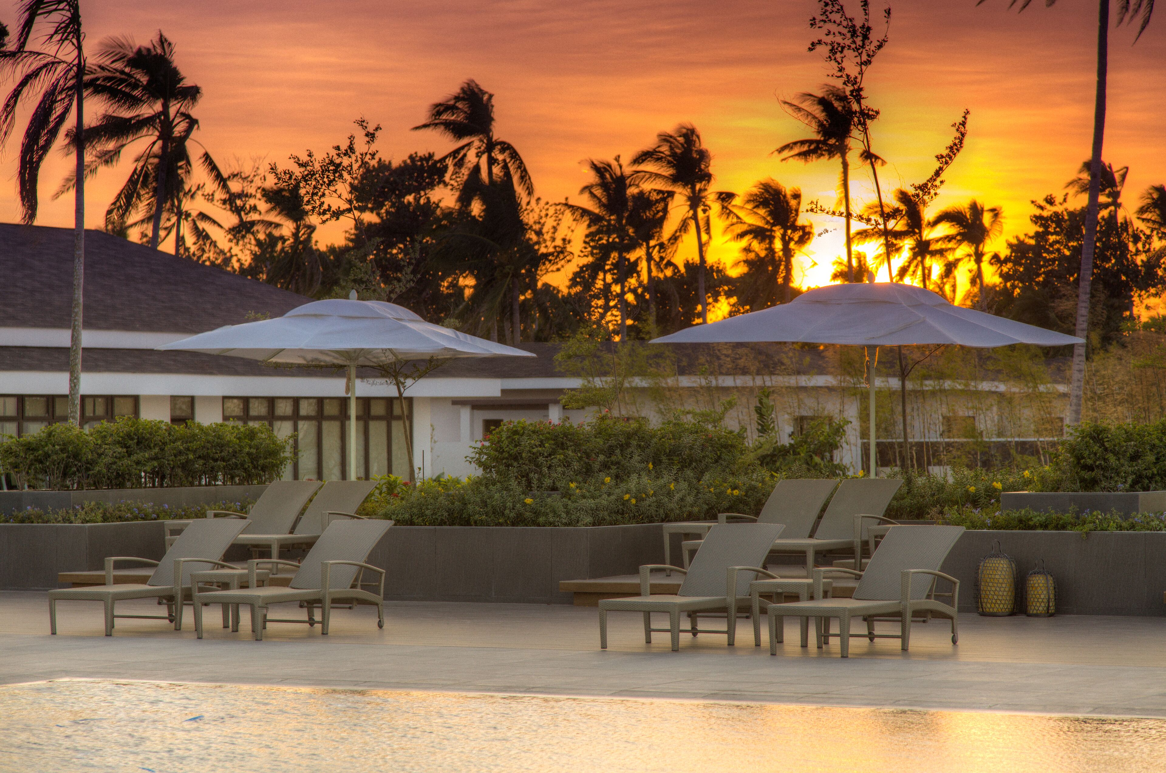 front of property – evening/night