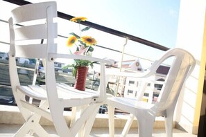 标准房, 1 张双人床, 阳台, 城市景观 | 露台