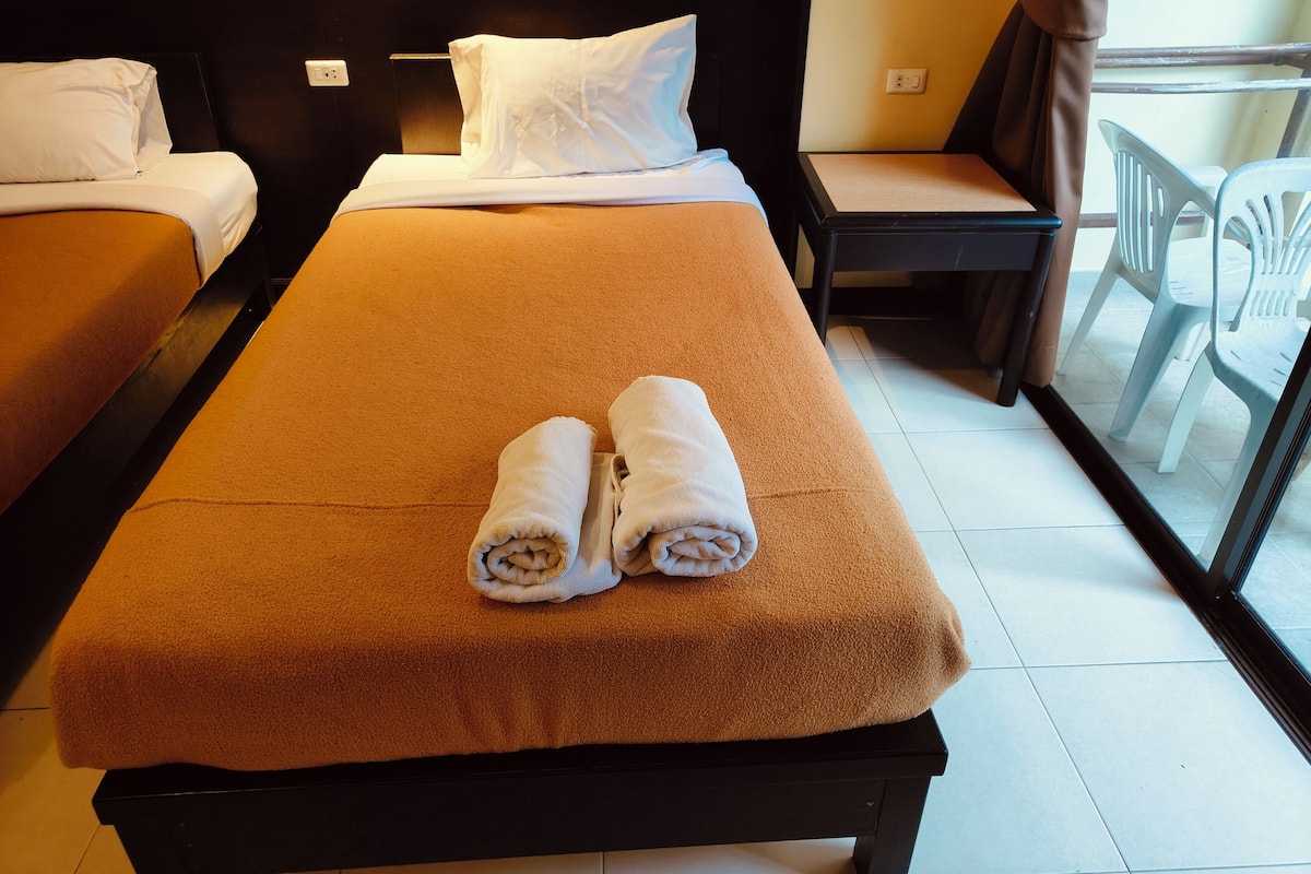 Standard Room, 2 Single Beds, Lanai | Desk, blackout curtains, free WiFi