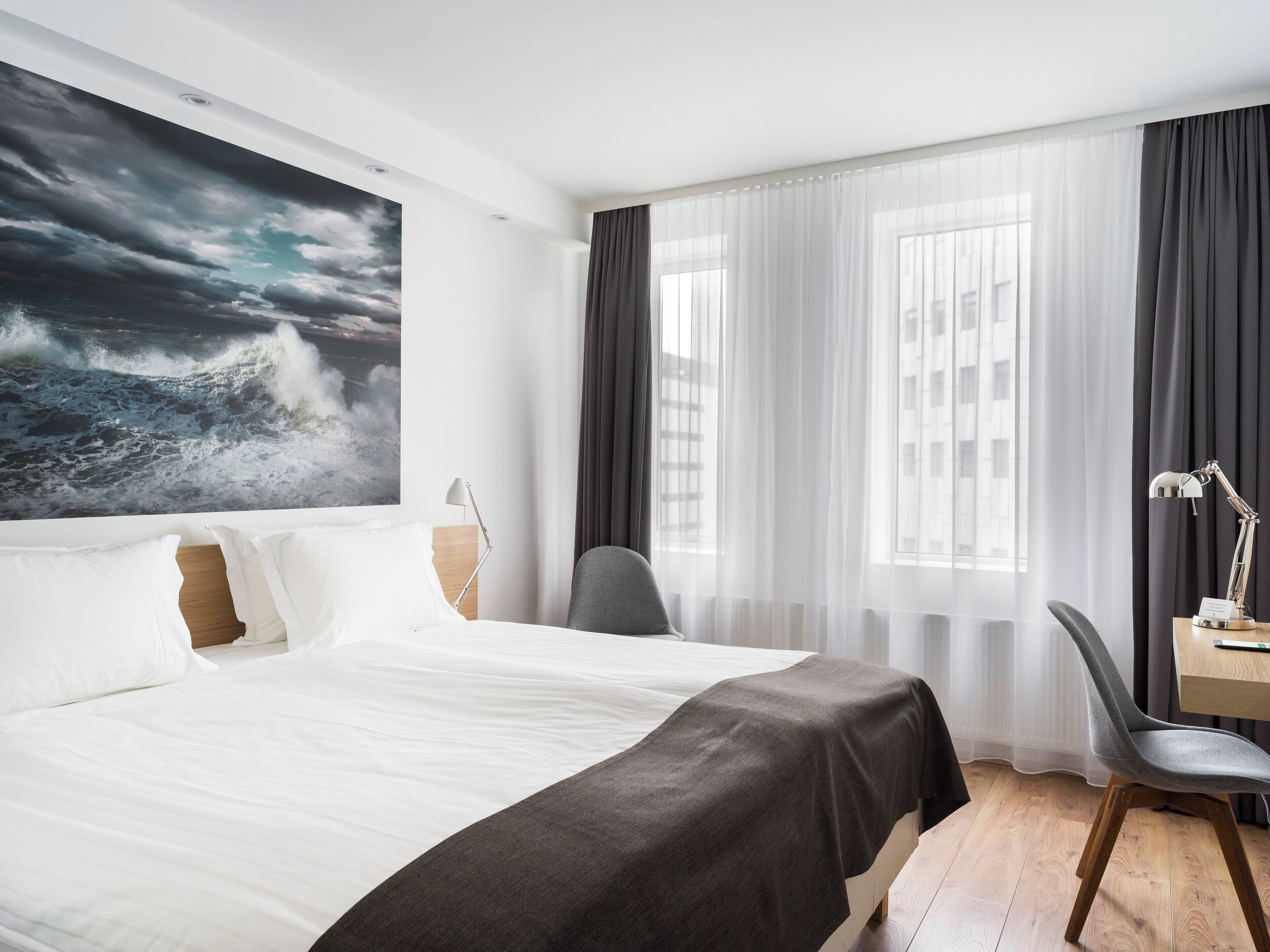 Standard-Doppel- oder -Zweibettzimmer