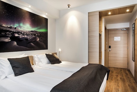 Economy Double Room, Ground Floor | Desk, blackout drapes, soundproofing, WiFi (free)