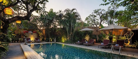 Alberca al aire libre