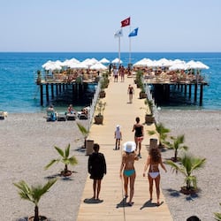 Private beach, sun-loungers, beach umbrellas, beach towels