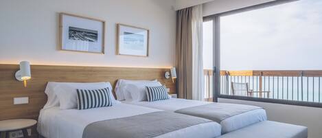 Suite, Balcony, Sea View | 1 bedroom, Egyptian cotton sheets, premium bedding, down duvets