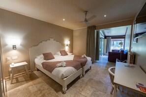 Comfort-herbergi fyrir tvo, tvö rúm | Ókeypis þráðlaus nettenging