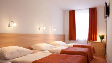 Standard Triple Room (Double with Extra bed) | In-room safe, desk, blackout drapes, soundproofing