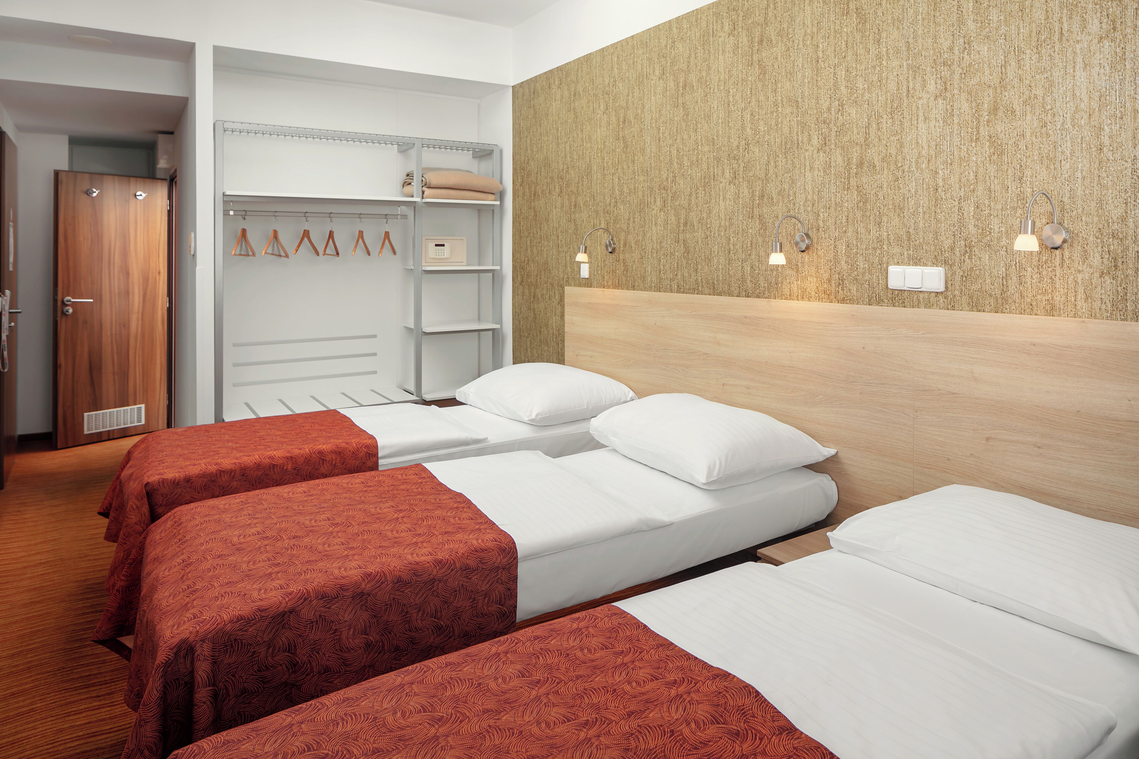 Standard Quadruple Room (Triple with Extra bed) | In-room safe, desk, blackout drapes, soundproofing