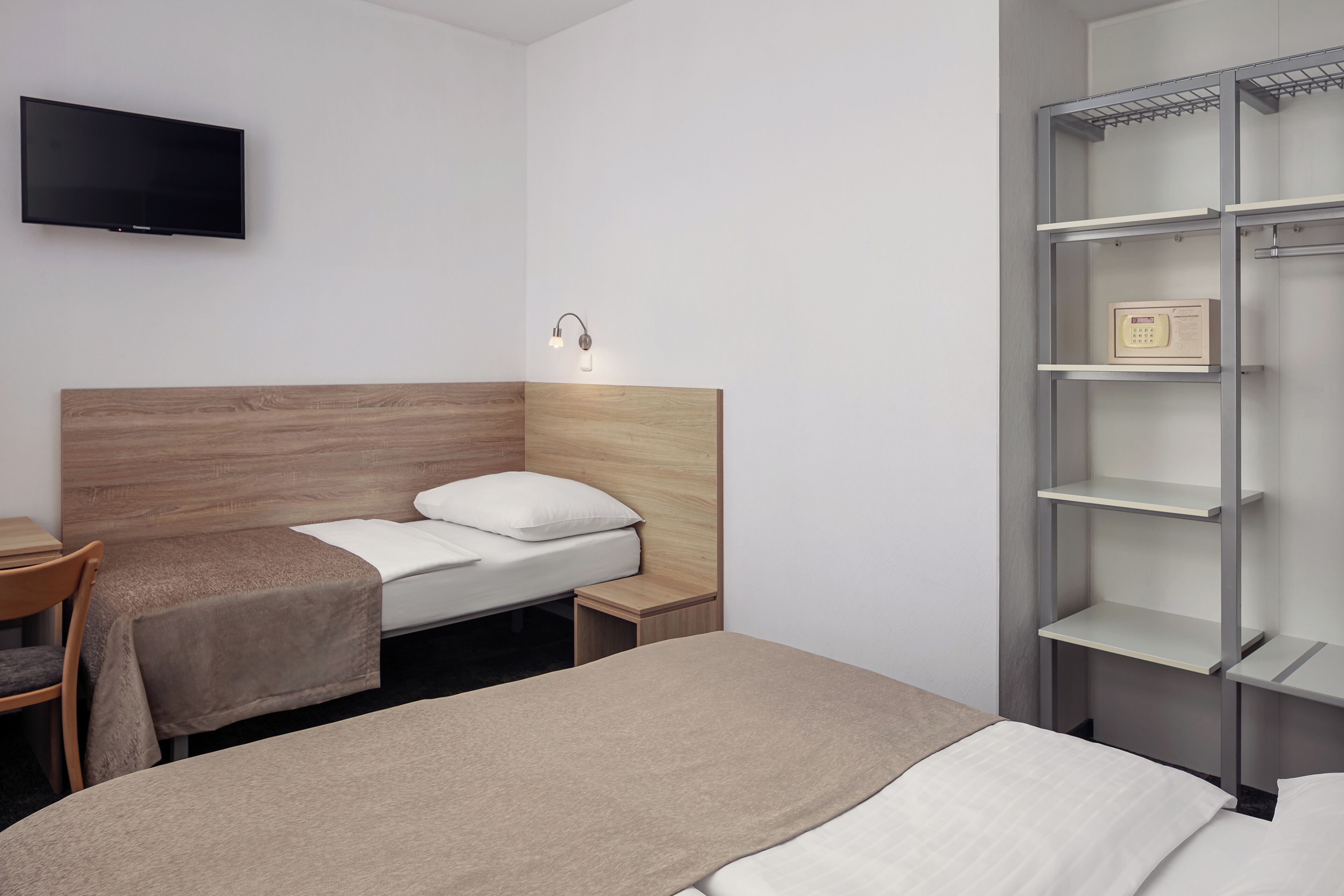 Standard Triple Room (Double with Extra bed) | In-room safe, desk, blackout drapes, soundproofing