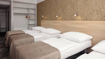 Standard Quadruple Room (Triple with Extra bed) | In-room safe, desk, blackout curtains, soundproofing
