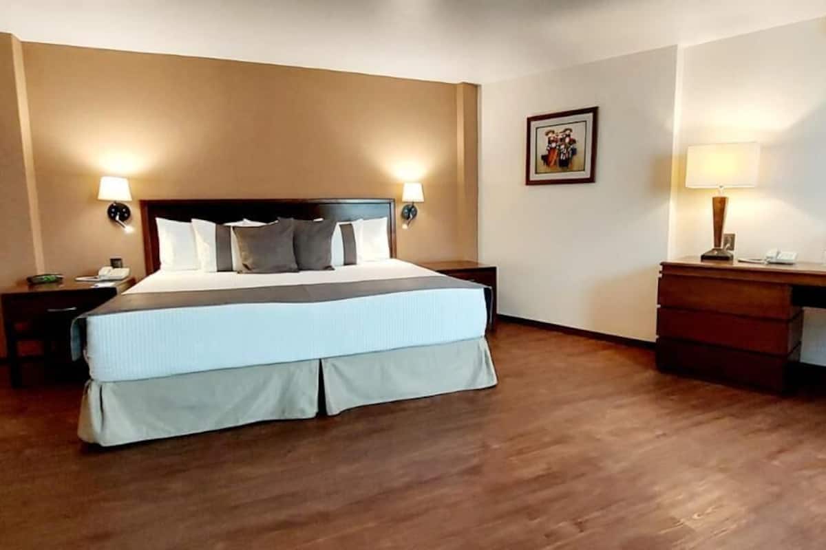 Suite Junior, 1 letto king | Una cassaforte in camera, una scrivania, ferro/asse da stiro
