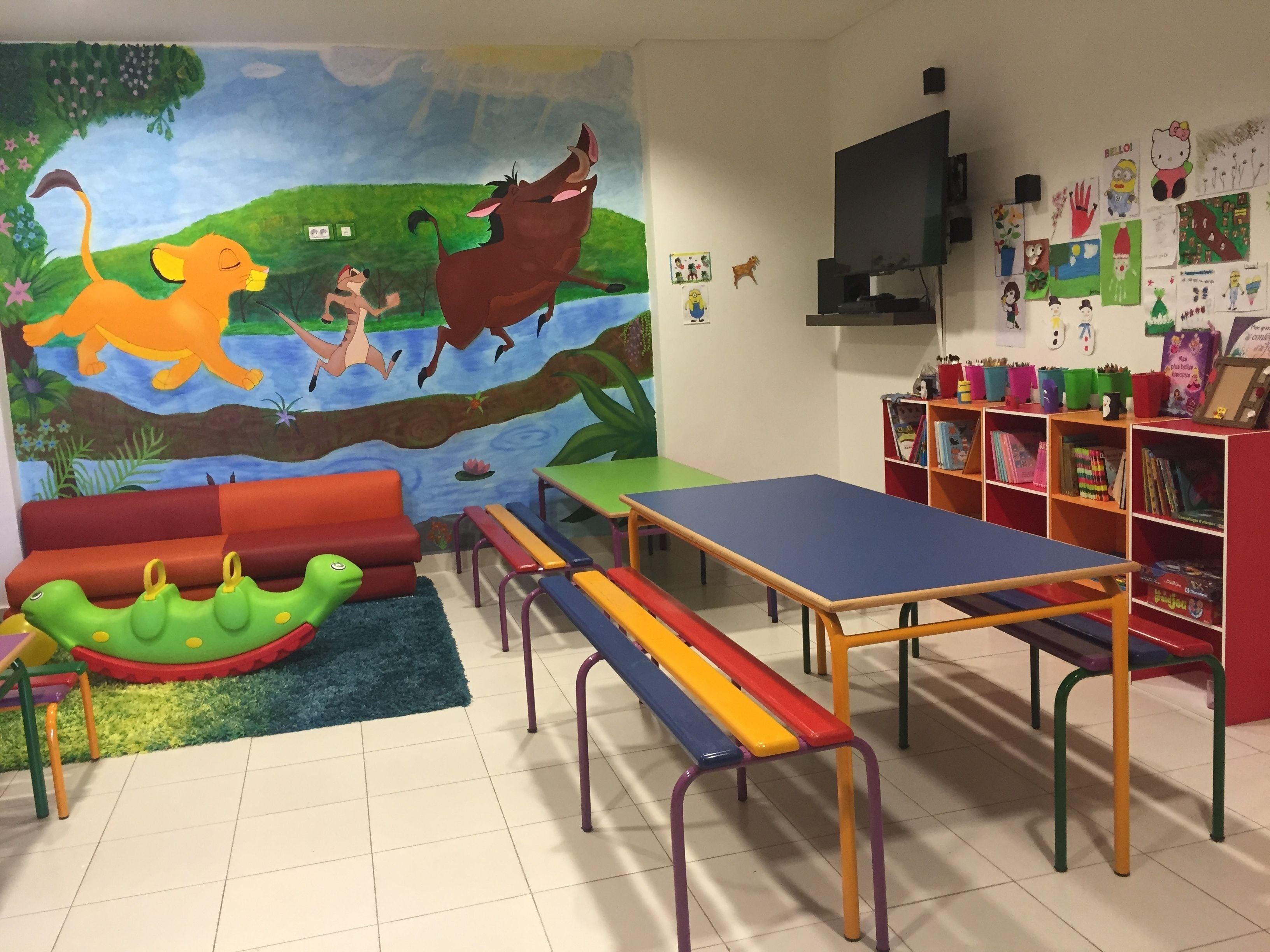 children’s area