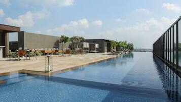 Rooftop pool