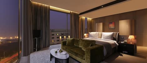 Junior Suite (with Airport transfers) | 1 bedroom, premium bedding, minibar, in-room safe