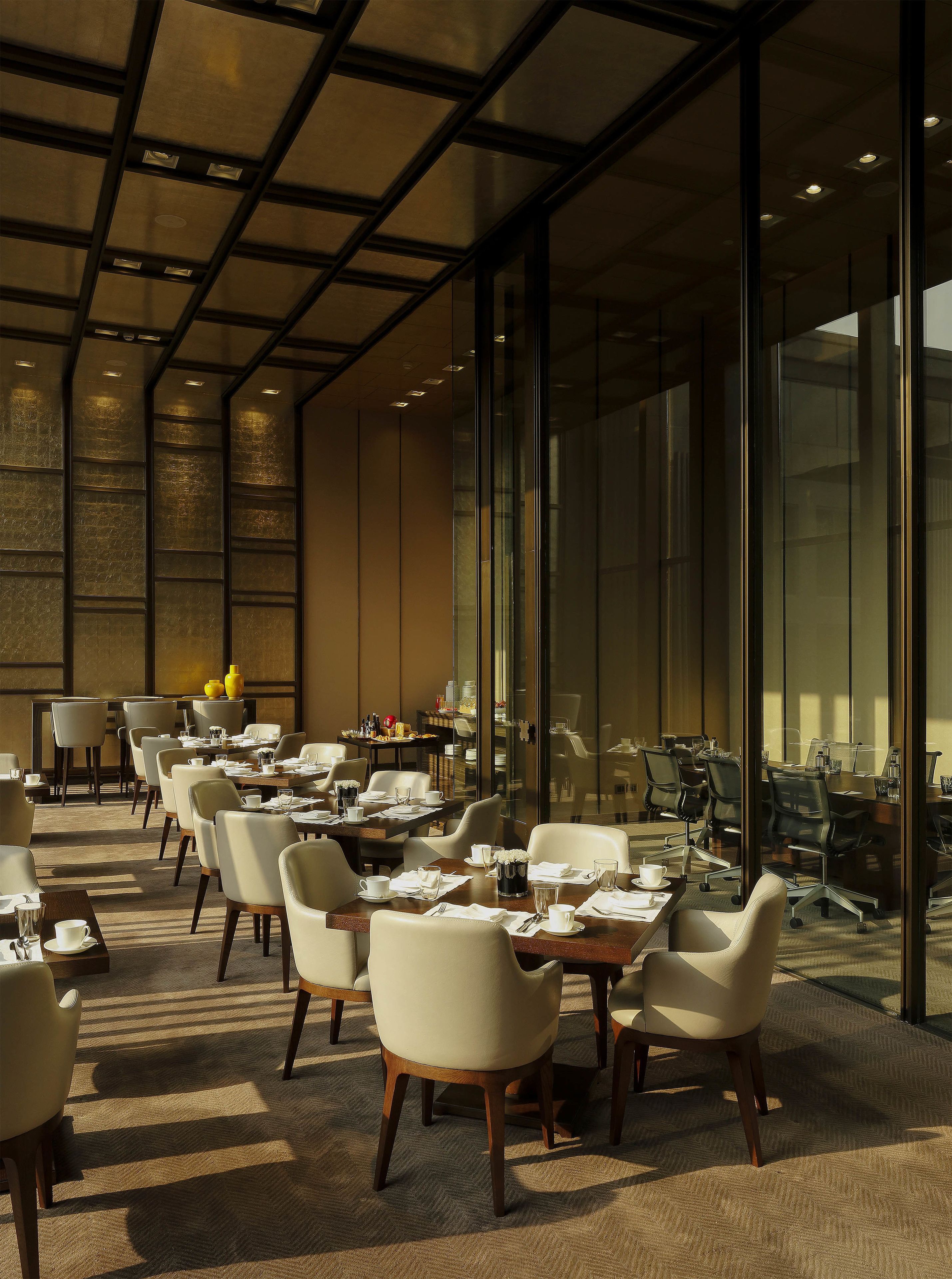 4 restaurants, breakfast, lunch, dinner served; indian cuisine