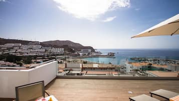 Vue sur la plage/l’océan