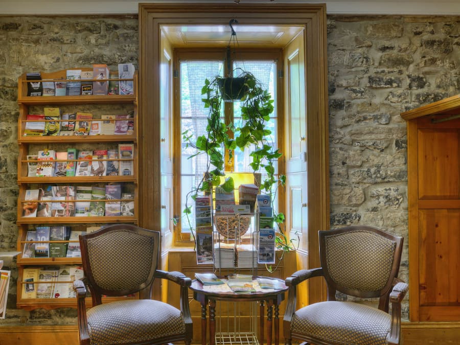 Sitzecke in der Lobby