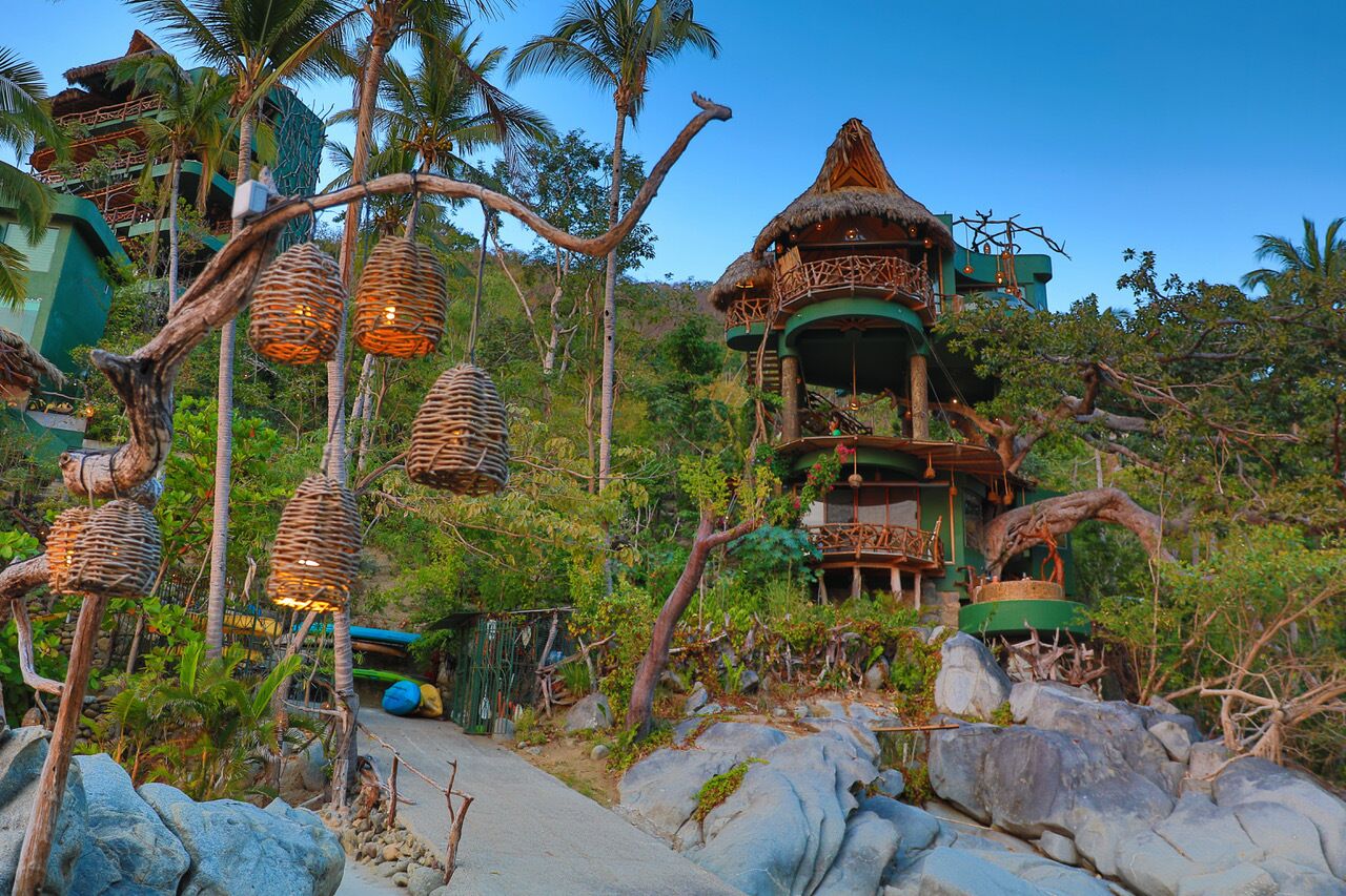 Fachada da propriedade