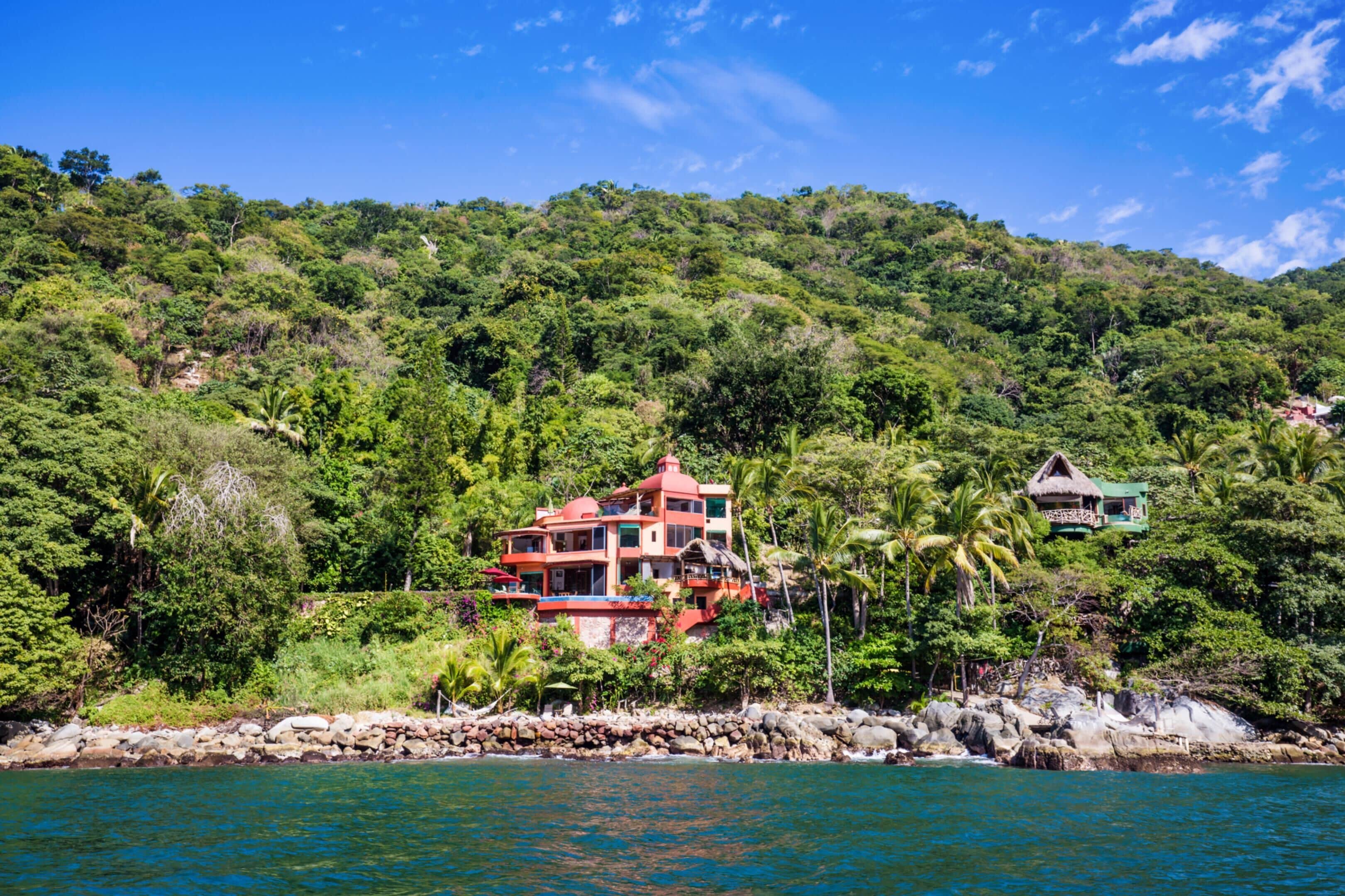 Fassade der Unterkunft