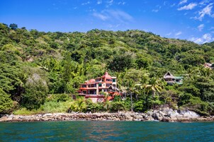 Voorkant van accommodatie