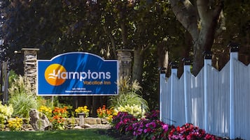 Voorkant van accommodatie