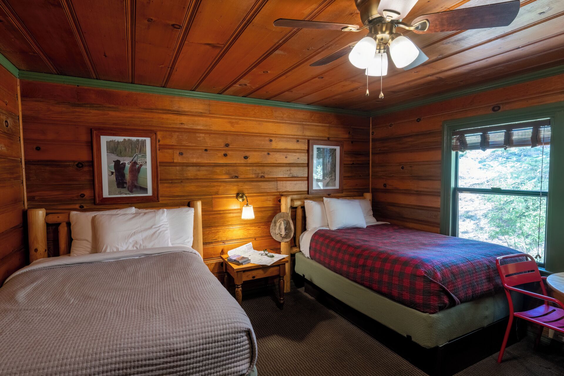 Down comforters, free WiFi, bed sheets