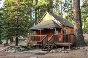 Cabin, Multiple Beds, Accessible (Log Cabin) | Terrace/patio - Shaver Lake Village Hotel (Shaver Lake)