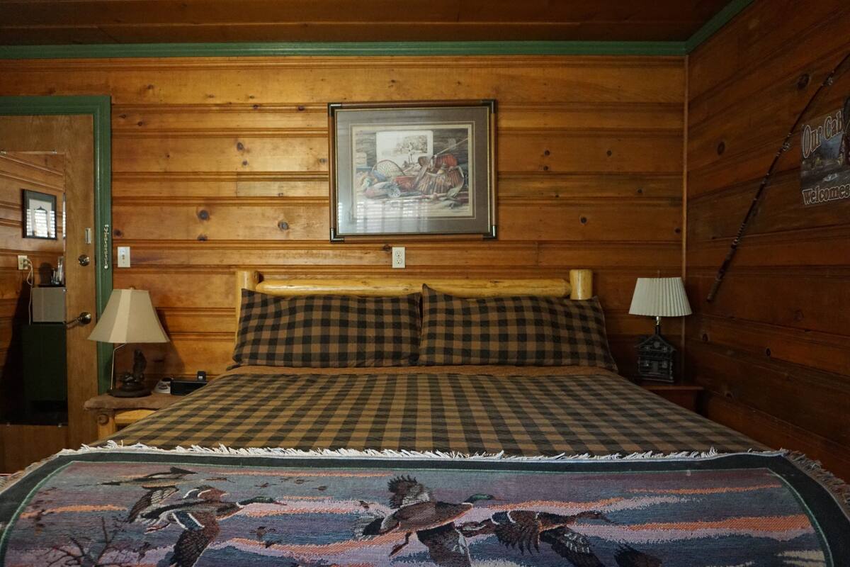 Quarto standard, 1 cama King, geladeira e micro-ondas