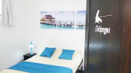 Caja de seguridad en la habitación, cortinas blackout y wifi gratis