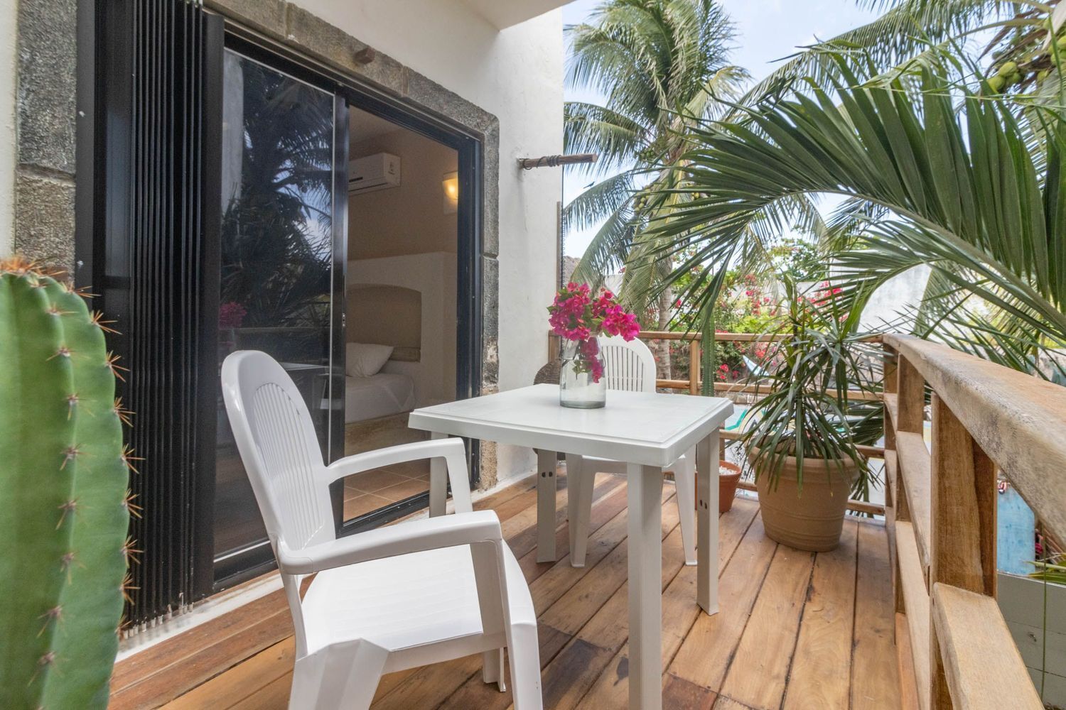 deluxe double room, with terrace, first floor | frette italian sheets, down duvets, minibar, in-room safe