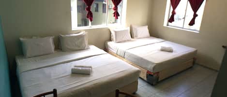 Family Room | Desk, iron/ironing board, rollaway beds, free WiFi