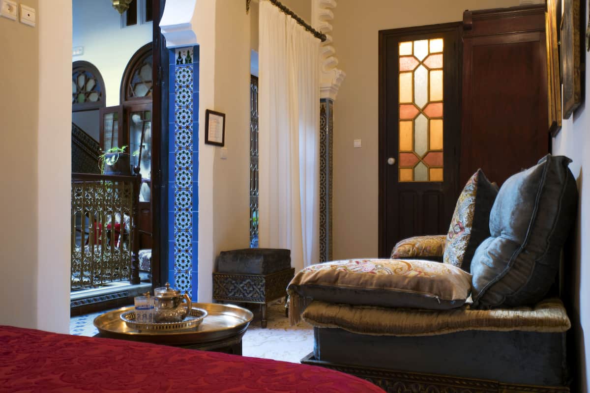 Tek Büyük Yataklı Oda (Marrakech) | 1 yatak odası, kaliteli yatak takımı, odada kasa