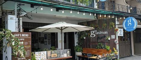 Fassade der Unterkunft