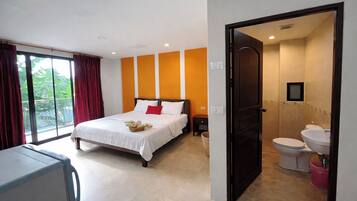 Premier-Doppelzimmer | Schreibtisch, Zustellbetten, kostenloses WLAN