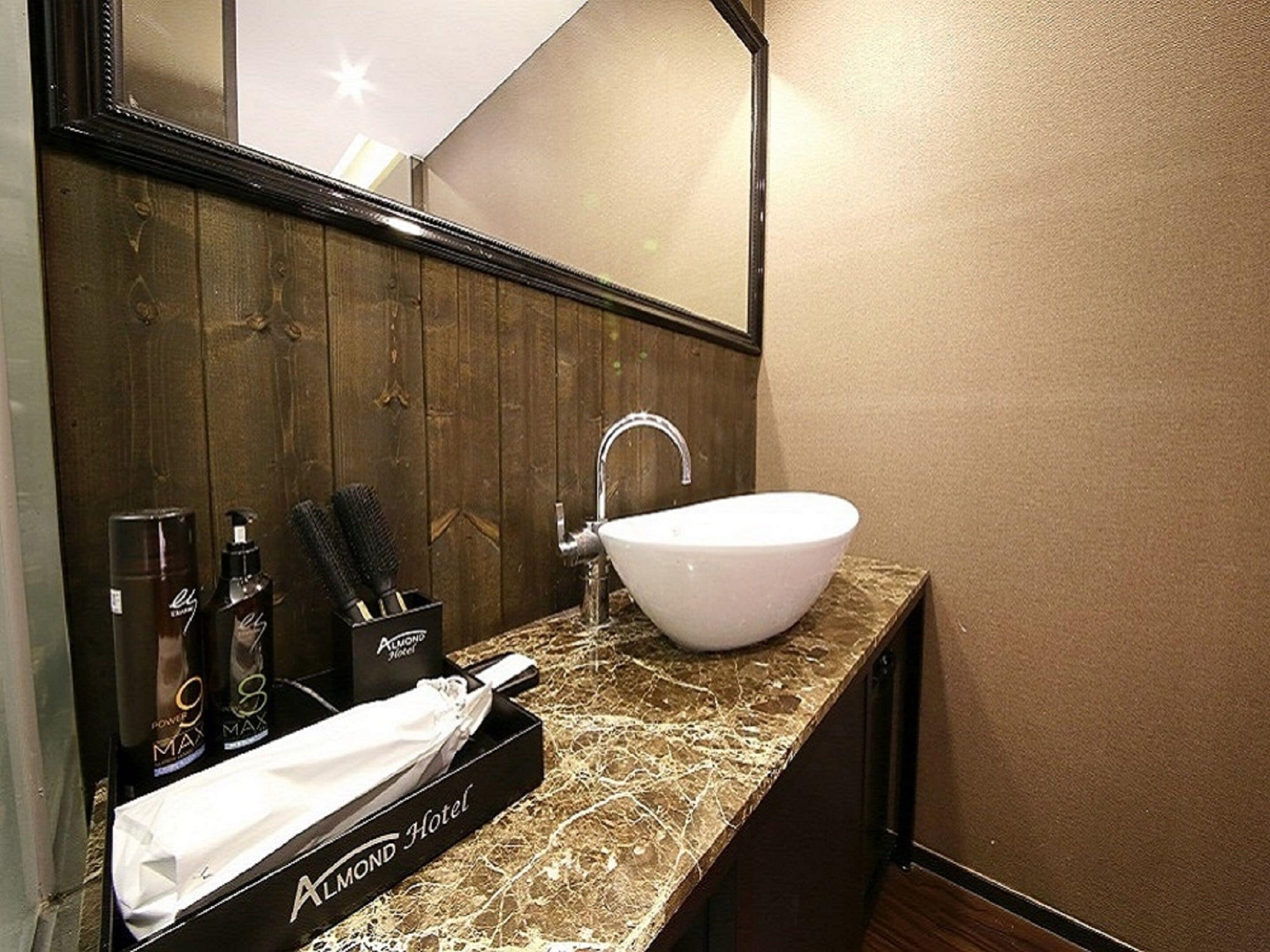 standard double room (interior design of a room is randomly) | bathroom sink