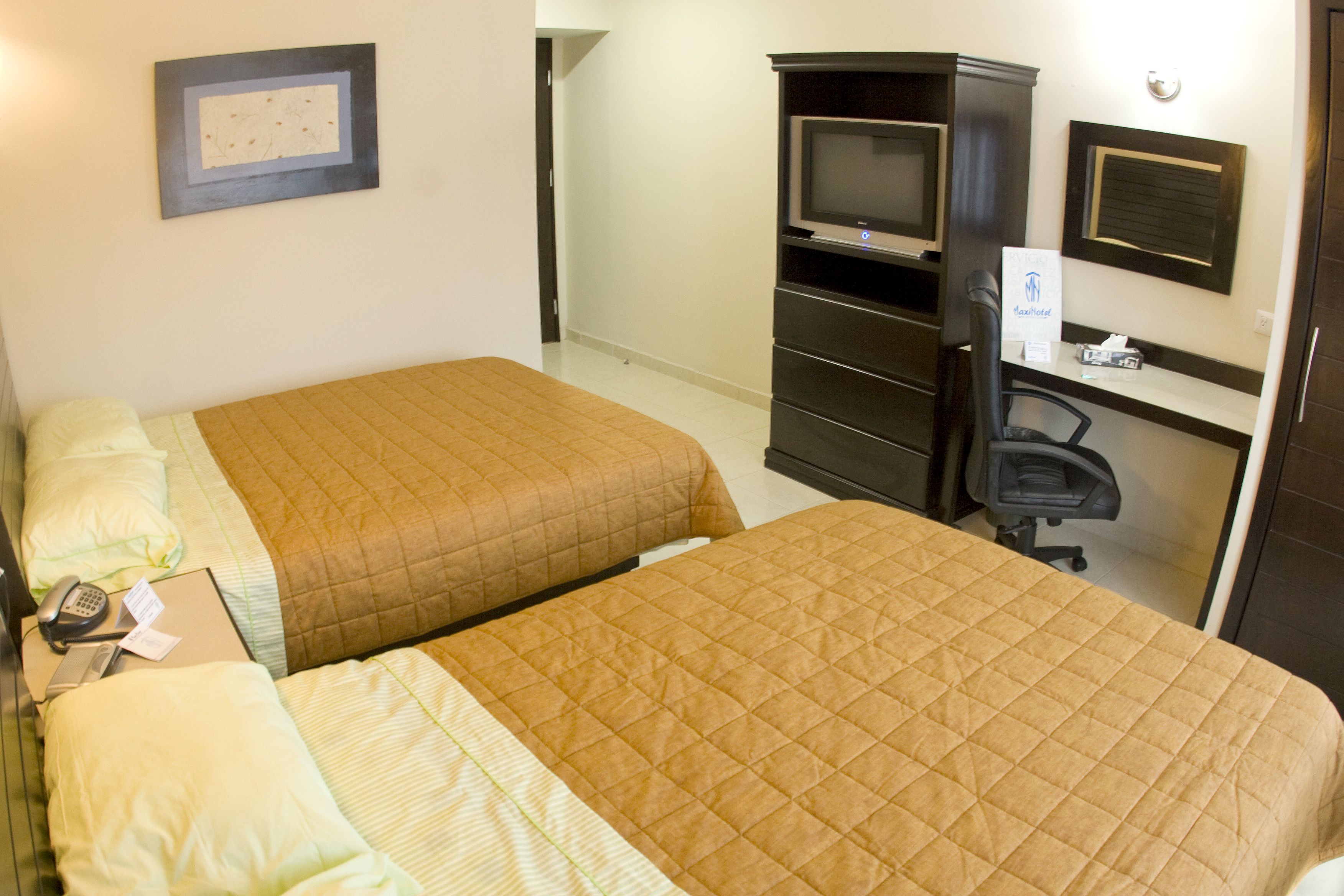 Executive-Doppelzimmer, 2 Doppelbetten | Ausblick vom Zimmer