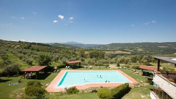 Blick von der Unterkunft