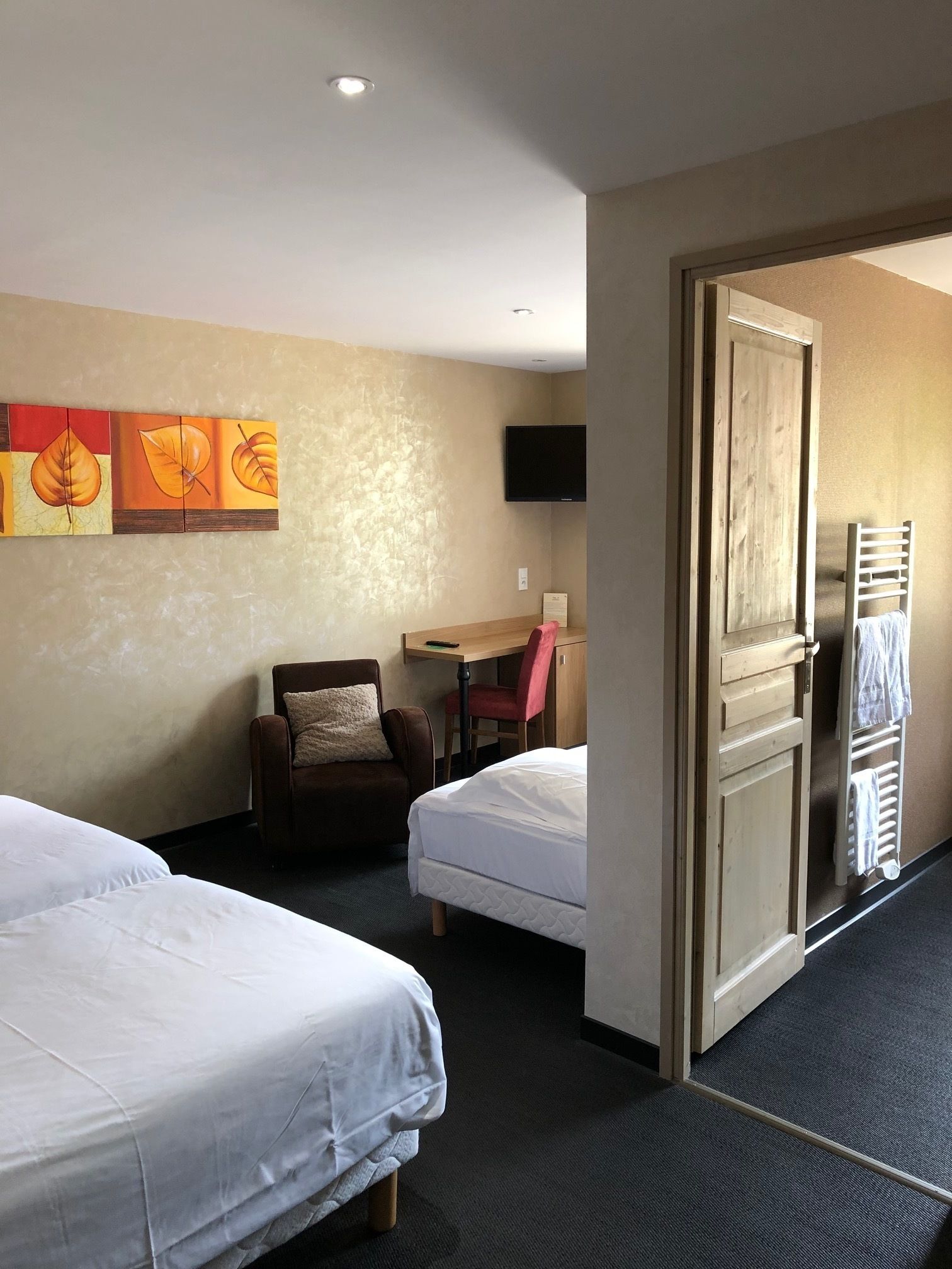 standard triple room | in-room safe, desk, soundproofing, free wifi